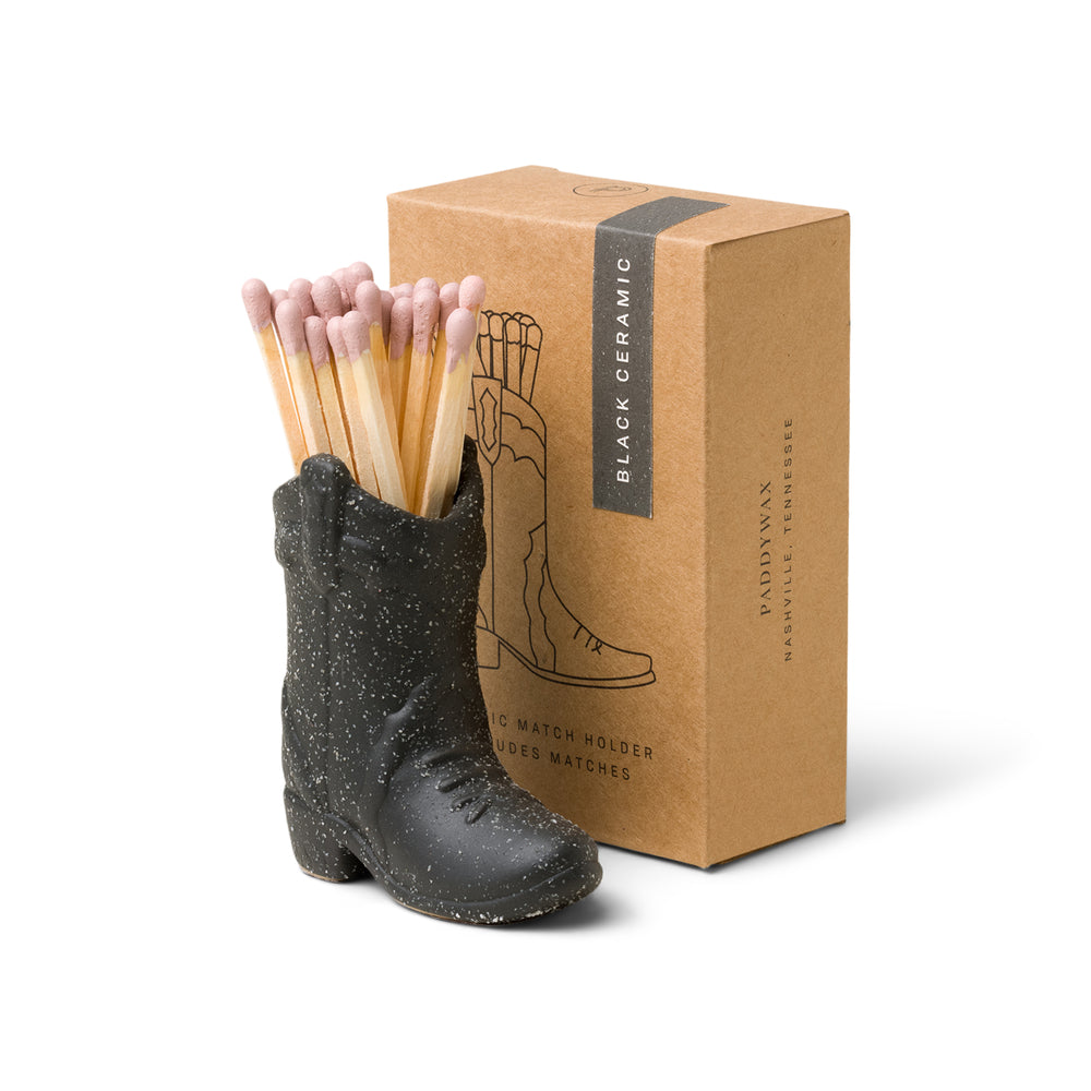 Cowboy Boot Match Holder (Black)