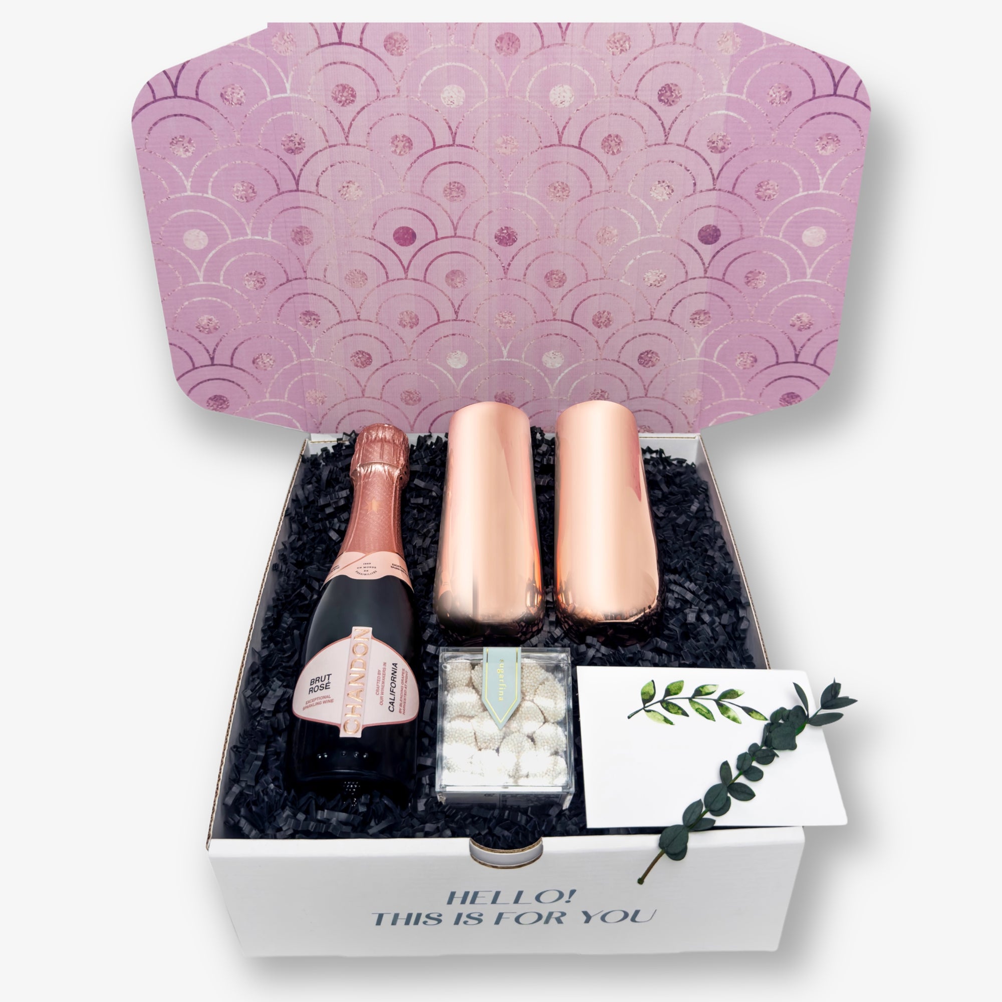 Champagne Birthday Gift Box