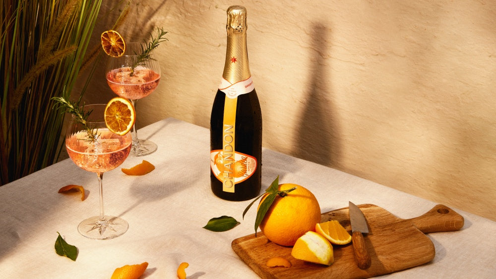 Mimosa Brunch Gift Box for Two – Chandon Champagne & Copper Flute