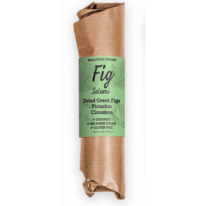 Vegan Fig Salami with Pistachio & Cinnamon