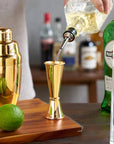 Polished Gold Jigger