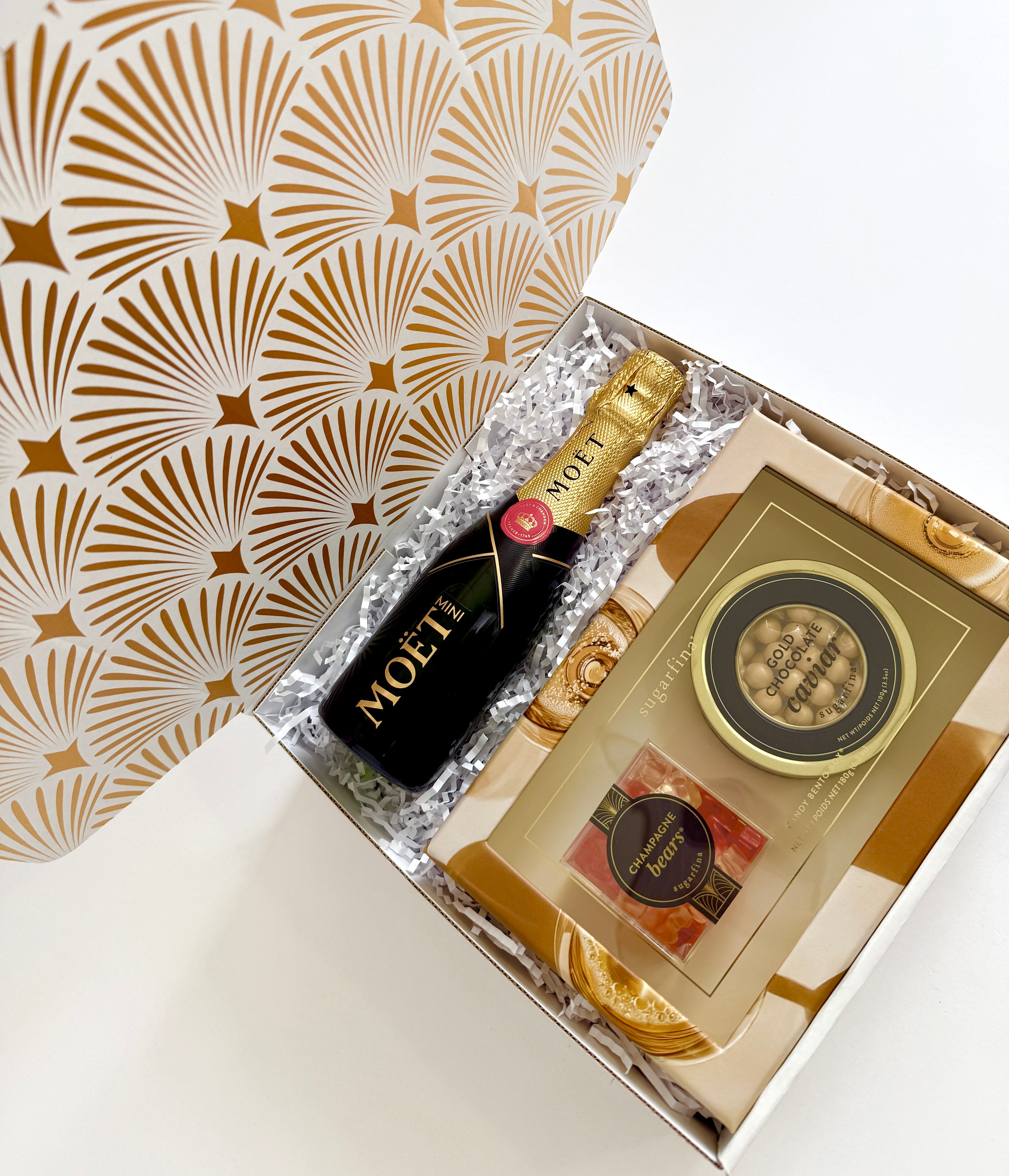 Moët Chandon Champagne & Caviar Chocolate Gift Box – Luxury