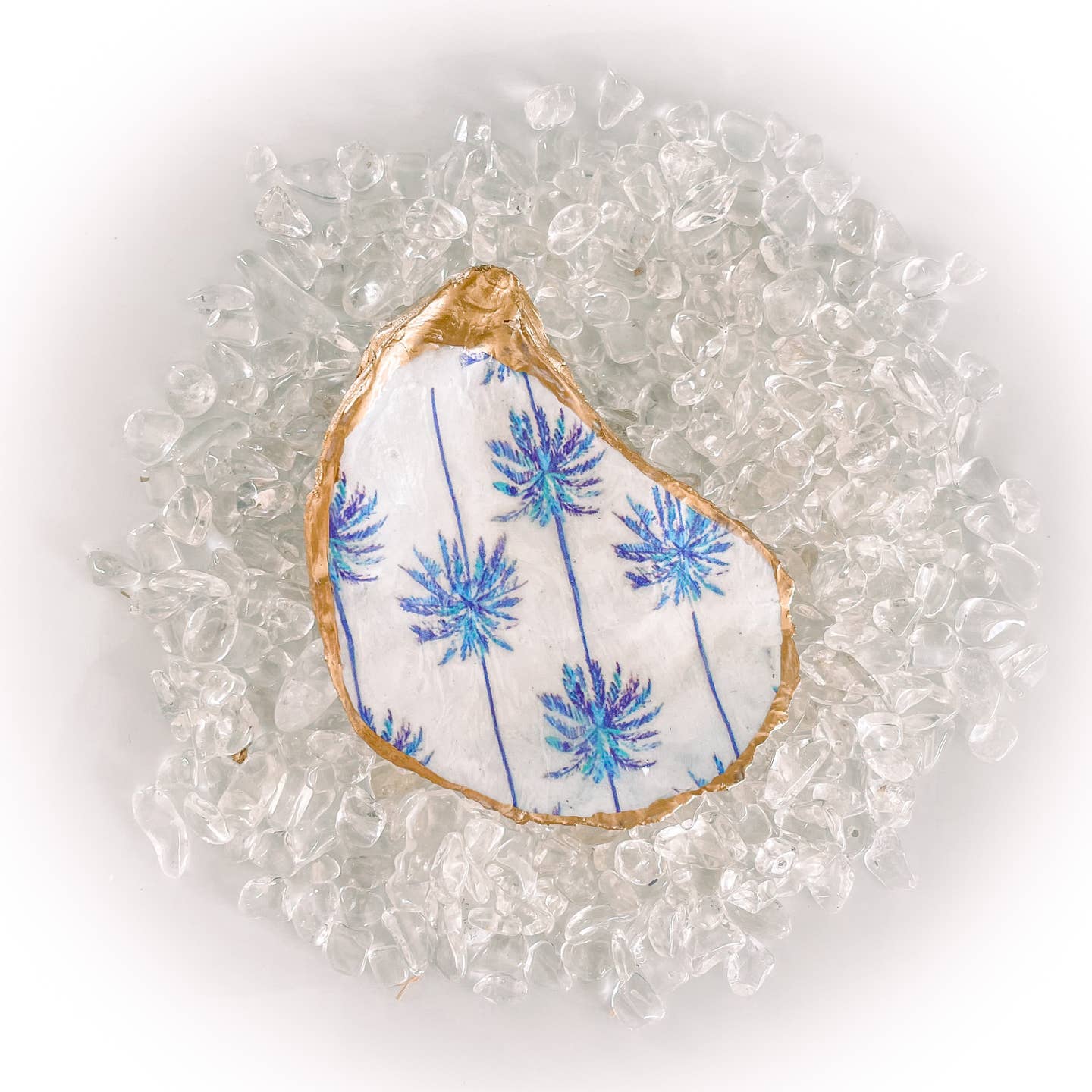 Handmade Real Oyster Shell - Jewelry Dish