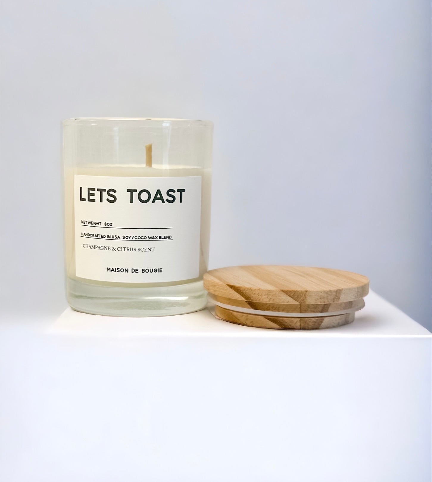 Lets Toast Candle