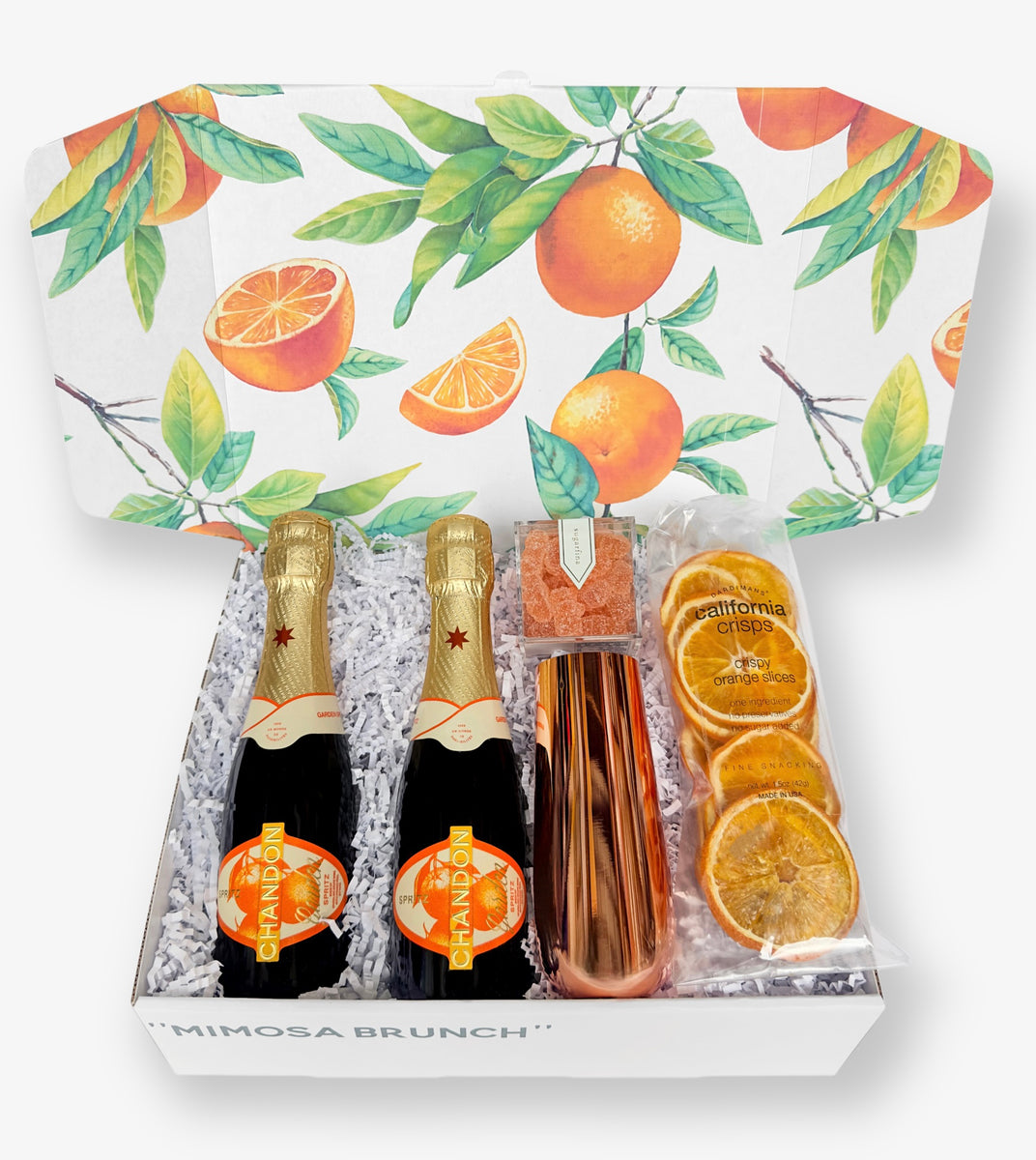Mimosa Toast Gift Basket | Cheers Cocktail Gift Box | Yuti Gifts