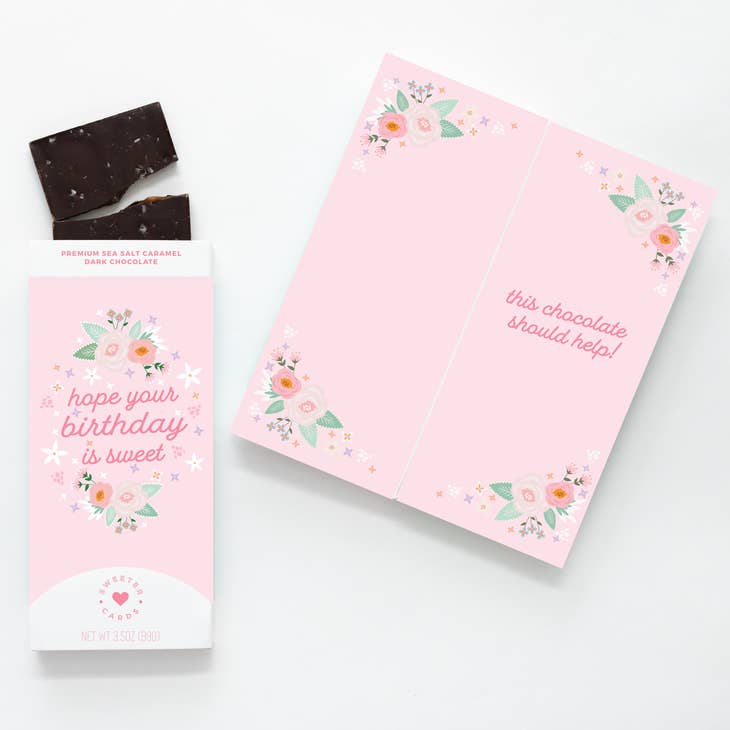 Sweet Birthday Chocolate Bar