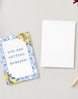 You're Getting Married Greeting Card