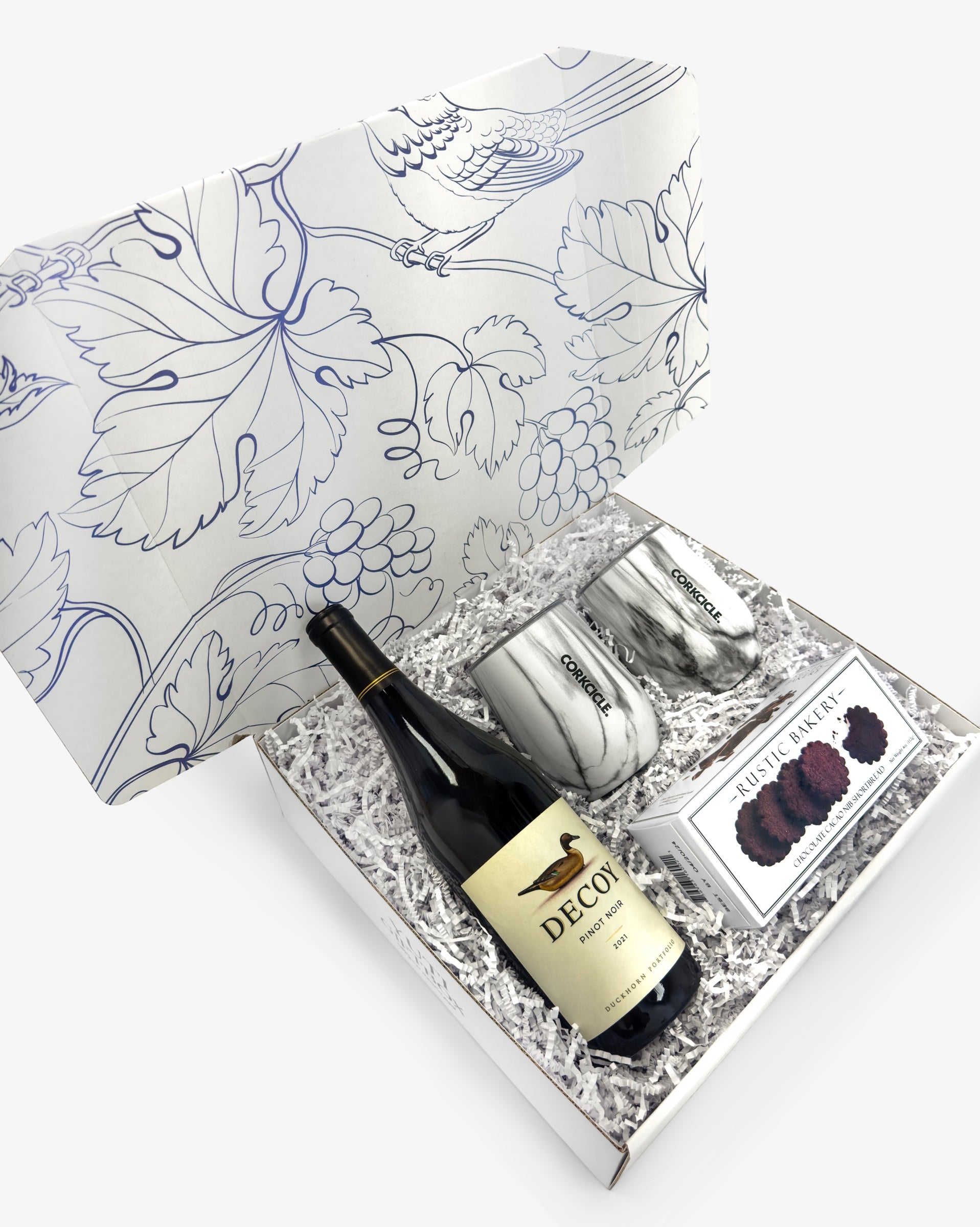 Wine Gift Basket | Luxury Gift Box For Corporate Thank You | Yuti