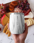 Stemless Wine Glass (Marble)