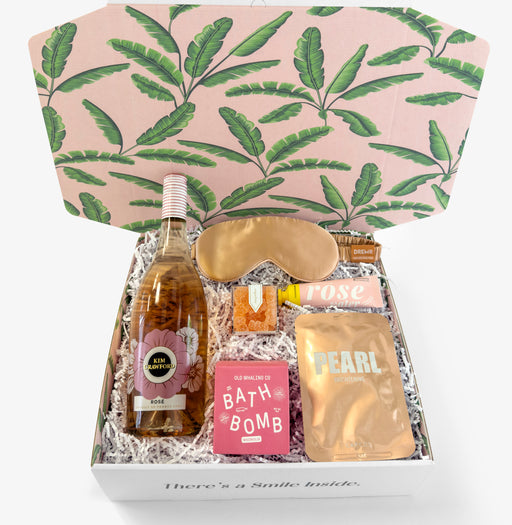 Rose Wine Gift Box Deluxe