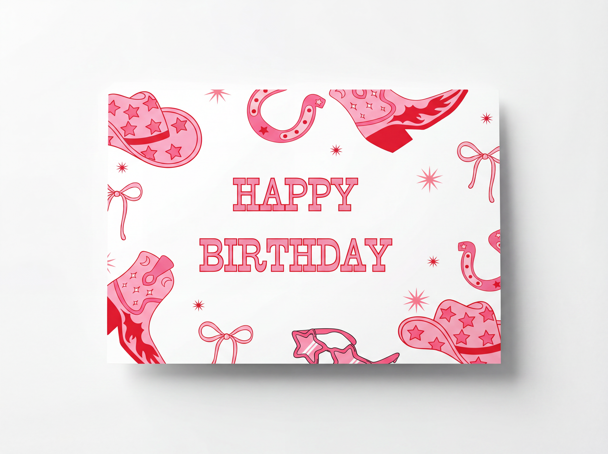 Howdy Birthday Card